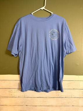 Kenny Chesney Sun Goes Down 2024 Tour T-Shirt Blue Size Large